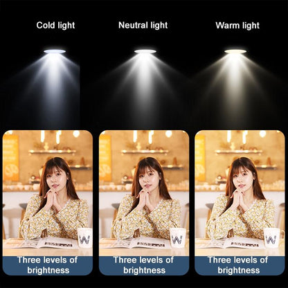 Bluetooth Remote Selfie Stick with Dual Fill Light and Tripod - Black