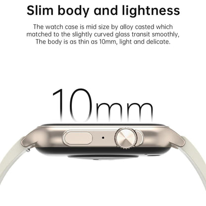 1.96 Inch Ips Screen Smart Watch Supports Bluetooth Calls / Blood Oxygen Monitoring - Silver