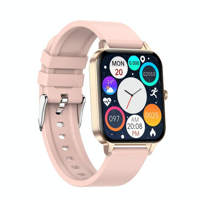 1.69 Inch Ips Touch Screen Ip68 Waterproof Smart Watch Support Sleep Monitoring / Heart Rate Monitoring / Bluetooth Call / Body Temperature Monitoring - Blue