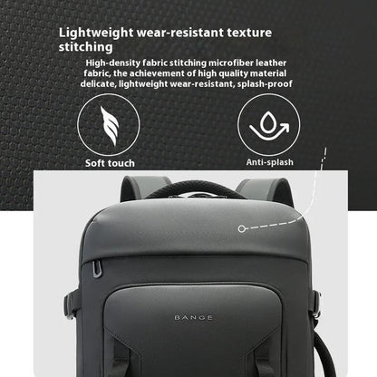 Large Capacity Business Backpack For Men - Blue