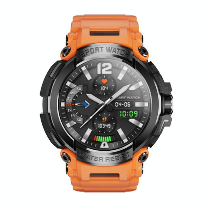 1.5 Inch Colour Screen Bluetooth Smart Watch Health & Sports Monitoring - Orange