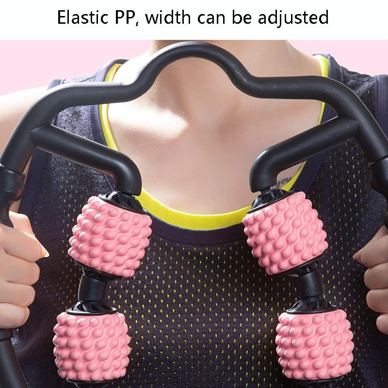 Muscle Massage Roller Foam Shaft For Yoga & Fitness - Water - Drop Type Classic Black - Factory Direct Shop