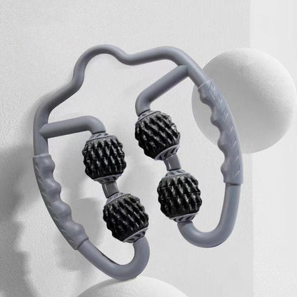 Muscle Massage Roller Foam Shaft For Yoga & Fitness - Water - Drop Type Classic Black - Factory Direct Shop