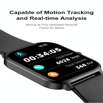 1.93 Inch Colour Screen Smart Watch Support Bluetooth Call / Health Monitoring - Blue