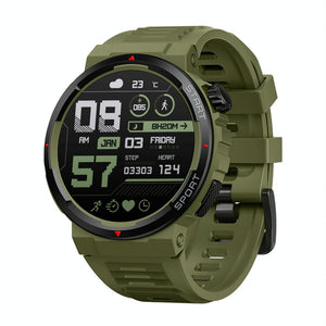 1.43 Inch Fitness & Wellness Smart Watch 24H Health Monitoring - Wild Green
