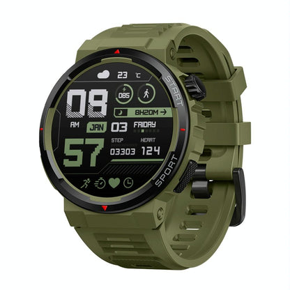 1.43 Inch Fitness & Wellness Smart Watch 24H Health Monitoring - Wild Green