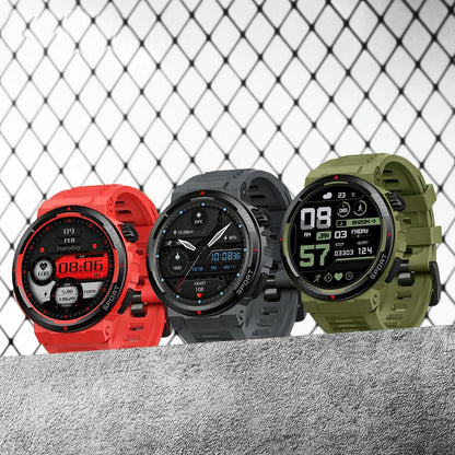 1.43 Inch Fitness & Wellness Smart Watch 24H Health Monitoring - Wild Green