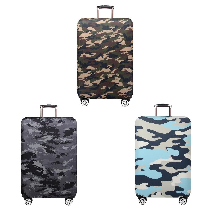 Protective Dustproof Cover for Travel Trolley Suitcase - Small Size - Camouflage 3