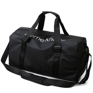 Waterproof Gym Bag - Compact and Durable - Black
