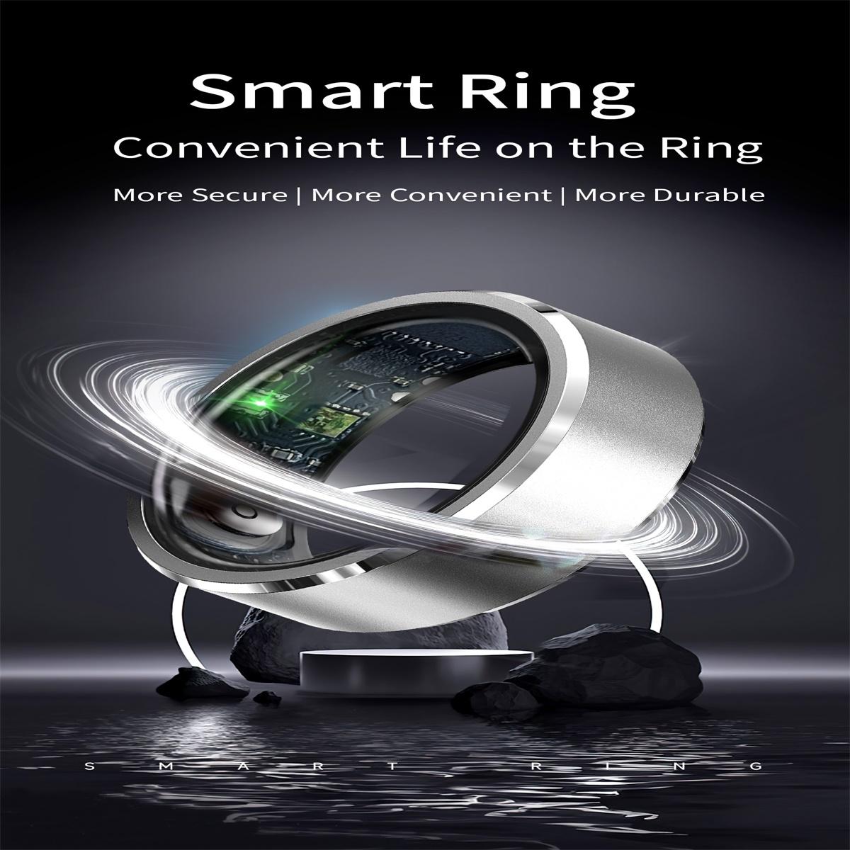 Smart Ring For Health Monitoring & Multiple Sports - R5 Size 9 - Pink