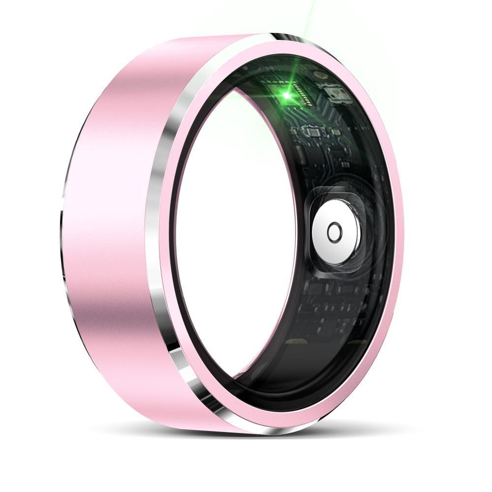 Smart Ring For Health Monitoring & Multiple Sports - R5 Size 9 - Pink