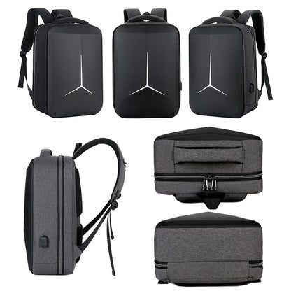 Waterproof Business Laptop Backpack With Usb Port - 15 Inch Capacity