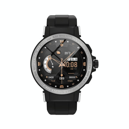 Waterproof Smart Watch With Colour Screen - Ip68 - Silver