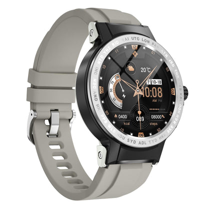 Waterproof Smart Watch With Colour Screen - Ip68 - Silver