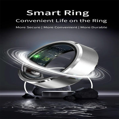 Smart Ring For Health Monitoring & Multiple Sports Modes - Size 10 - Pink