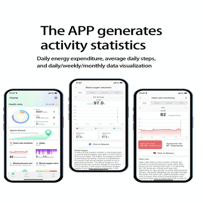 Smart Ring For Health Monitoring & Multiple Sports Modes - Size 10 - Pink