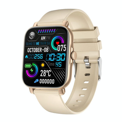 1.69 Inch Ip67 Waterproof Smart Watch With Bluetooth Call & Multiple Sports Modes - Gold