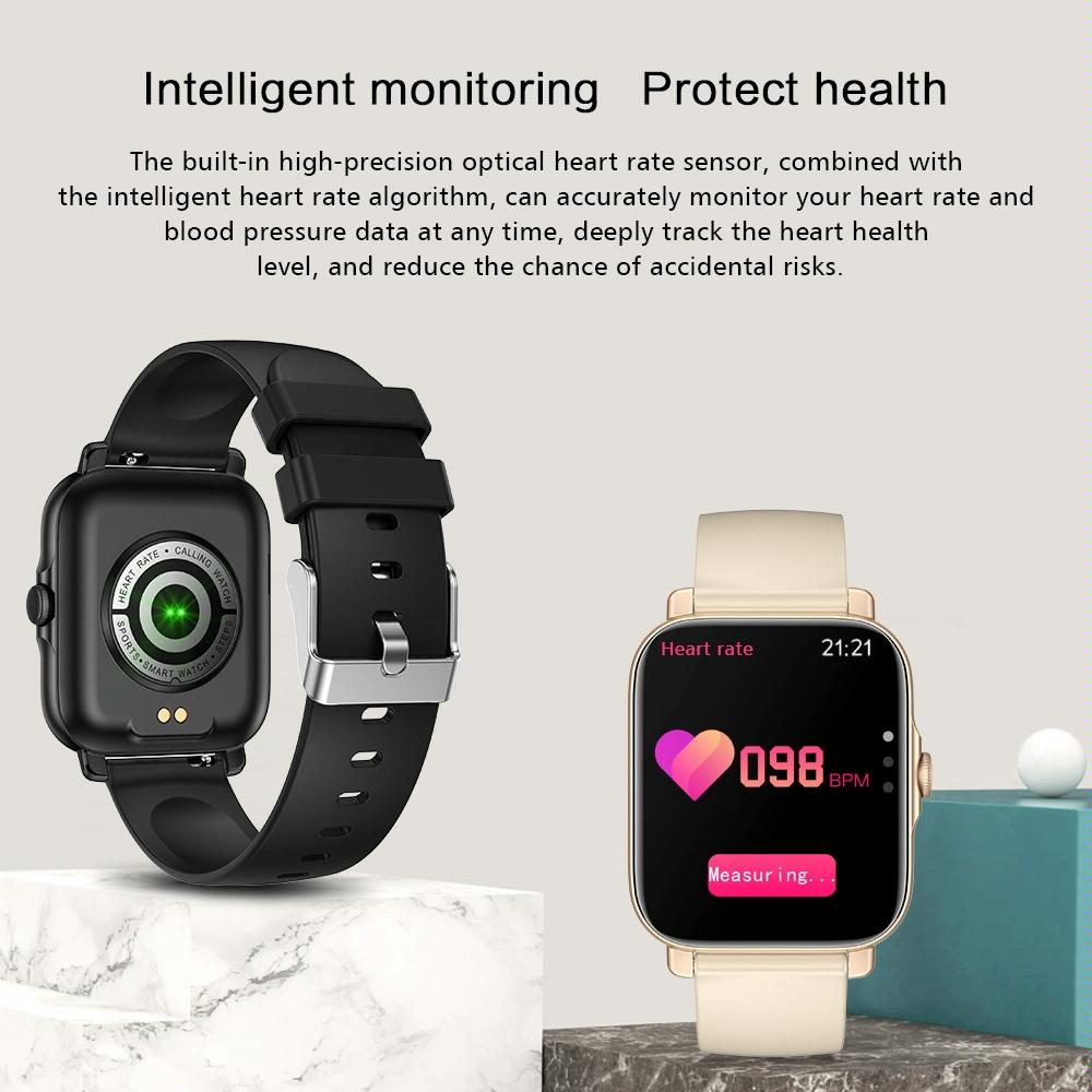 1.69 Inch Ip67 Waterproof Smart Watch With Bluetooth Call & Multiple Sports Modes - Gold