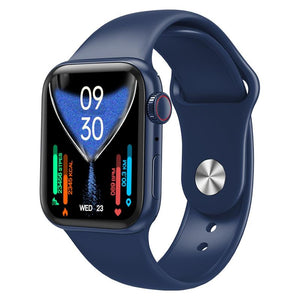Waterproof Smart Watch With Colour Screen - 1 Inch - Blue