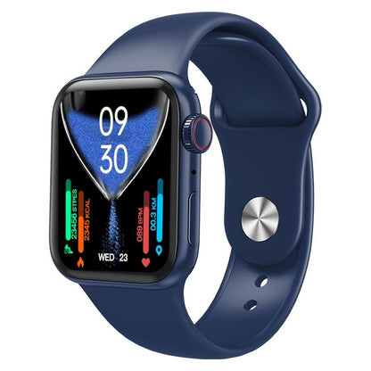 Waterproof Smart Watch With Colour Screen - 1 Inch - Blue