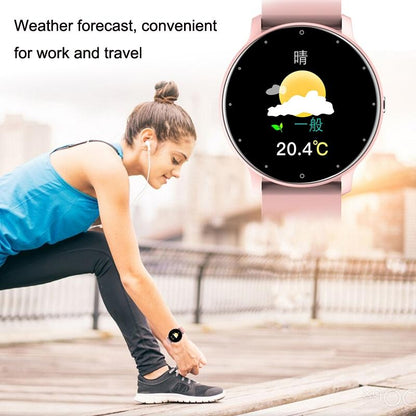 Smart Heart Rate Blood Pressure Oxygen Monitoring Sports Pedometer Wireless Bluetooth Watch - Pink