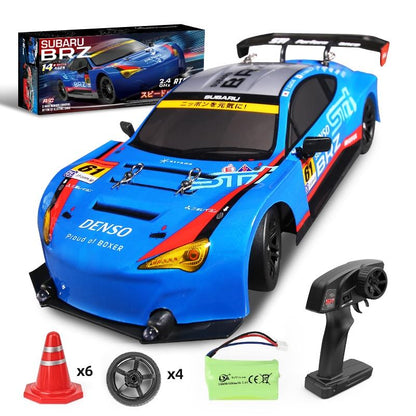 1 16 4wd Drift Rc Toy Car - 2.4g - Compact Design - Black