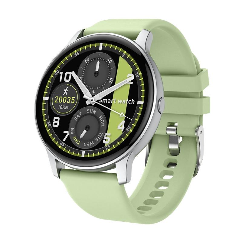 Smart Watch With Heart Rate And Blood Pressure Monitoring - Green