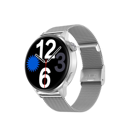 Steel Smart Watch With Colour Screen - Dt4 - Silver