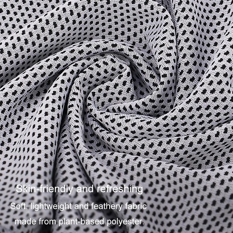 Portable Quick Dry Sports Towel Set with Silicone Sleeve and Storage Bag - 30x80cm - Grey - 30X90Cm