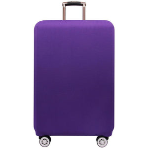 Stretch Luggage Protective Cover - Durable & Dust-proof - Size l - Violet