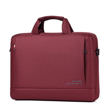 15 Inch Oxford Cloth Laptop Backpack for Event - 020 - Wine Red