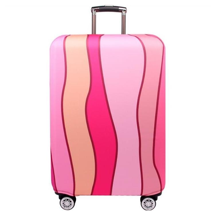 29-32 Inch Travel Suitcase Dust Covers - Elastic & Abrasion-resistant - Gradient Ripple