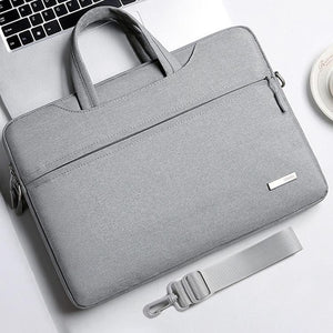 16.1 Inch Inner Bag with Shoulder Strap for Handbag or Laptop - Grey
