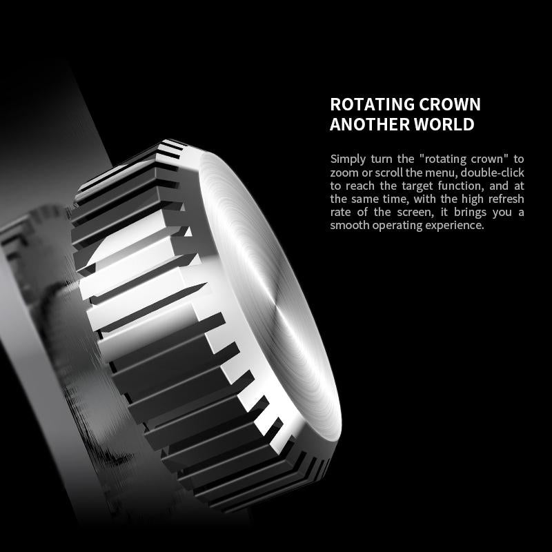 1.39 Inch Ip67 Waterproof Health Monitoring Bluetooth Call Smart Watch With Nfc Payment - Orange