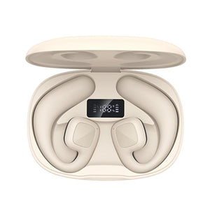 Wireless Tws Bluetooth Earbuds with Air Conduction Technology - Khaki