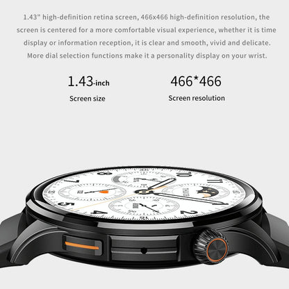 1.43 Inch Bt5.1 Smart Sport Watch With Health Monitoring - Green