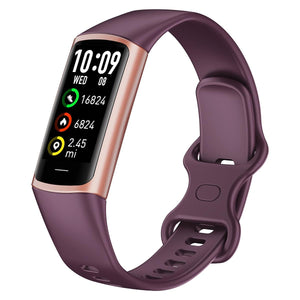 Waterproof C68L Fitness Tracker - Ip67 - Wine Red - Factory Direct Shop
