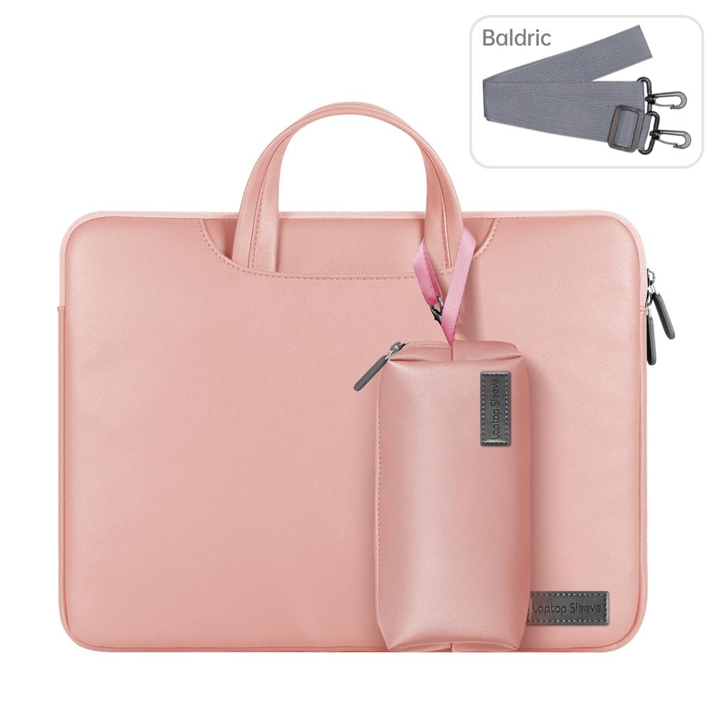 13 / 14 Inch Waterproof Laptop Bag with Power Pack - Inner Bag - Rose Gold