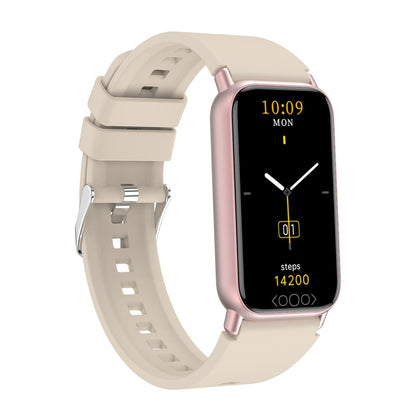 Smart Health Monitoring Watch With Colour Screen - Beige