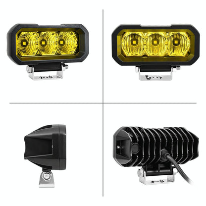 Vehicle Floodlight Yellow Ligh 40W 9V - 30V 5 Inch