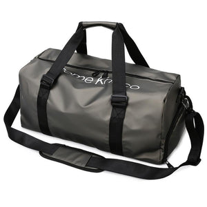 Waterproof Gym Bag - Compact and Durable - Grey