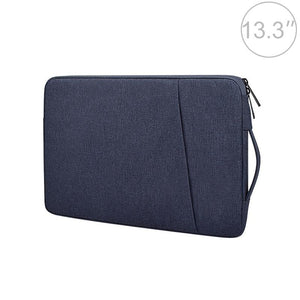 13.3 Inch Laptop Felt Sleeve Protective Case Carrying Bag - Navy Blue