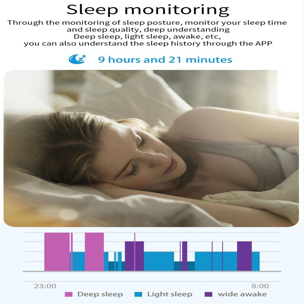 Waterproof Smart Watch With Heart Rate And Sleep Monitoring - Ip68 - Gold