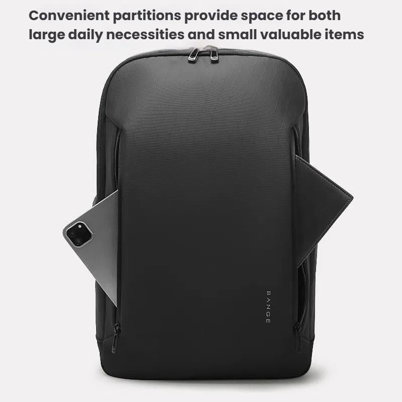 Large Capacity Lightweight Business Backpack For Men - Gray