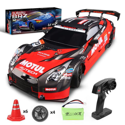 1 16 4wd Drift Rc Toy Car - 2.4g - Compact Design - Blue