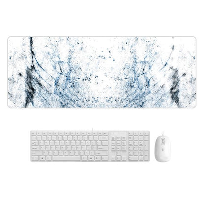 Sturdy Marbled Rubber Mouse Pad - Cool Starry Sky Marble