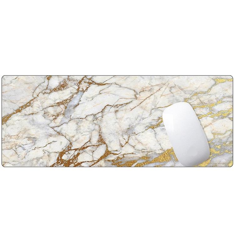 Sturdy Marbled Rubber Mouse Pad - Cool Starry Sky Marble