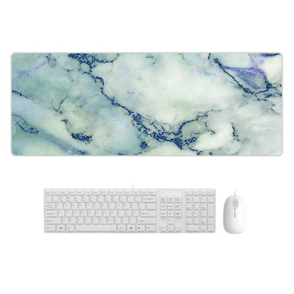 Sturdy Marbled Rubber Mouse Pad - Cool Starry Sky Marble