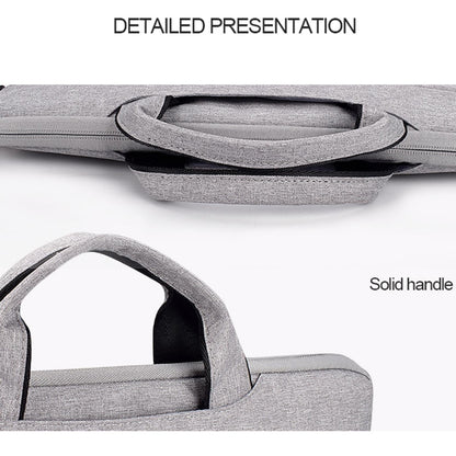 14.1-15.4 Inch Portable Laptop Shoulder Bag in Oxford Cloth & Nylon - Deep Space Gray