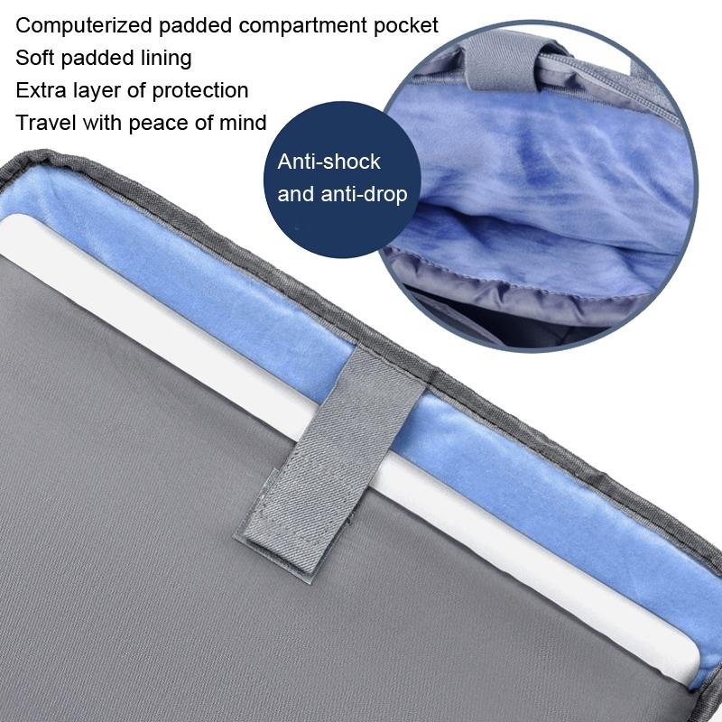 14 Oxford Cloth Laptop Backpack for Event - 020 - Light Gray